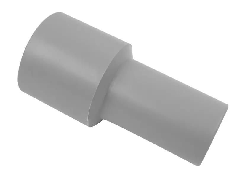 1.5-Inch Hose End Adapter with 1.25-Inch Fitting – Gray
