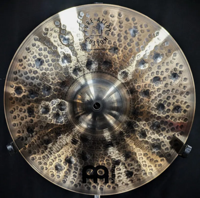 15″ Pure Alloy Extra-Thin Hammered Hi-Hat Pair