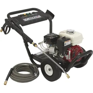157123 Cat Pump Cold Water Pressure Washer — 3300 PSI, 2.5 GPM, Honda Engine