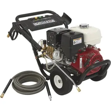 157127 Cat Pump Gas Cold Water Pressure Washer — 4200 PSI, 3.5 GPM, Honda Engine