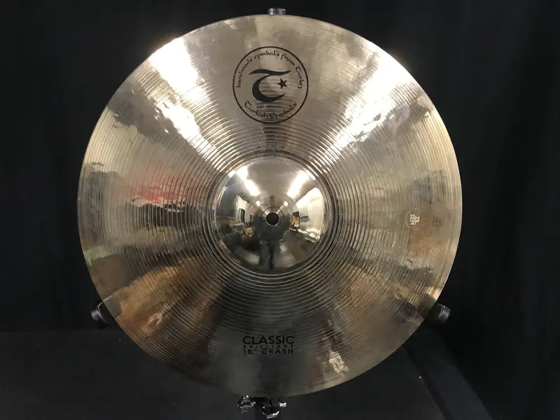 16-Inch Classic Brilliant Crash Cymbal