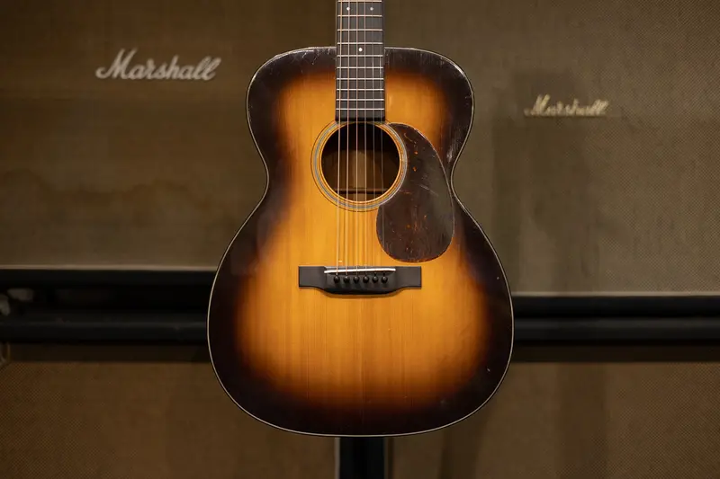 1937 Martin OOO-18 Sunburst Grand Concert Guitar