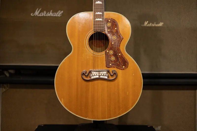 1955 Gibson J-200 Natural Finish Jumbo Guitar