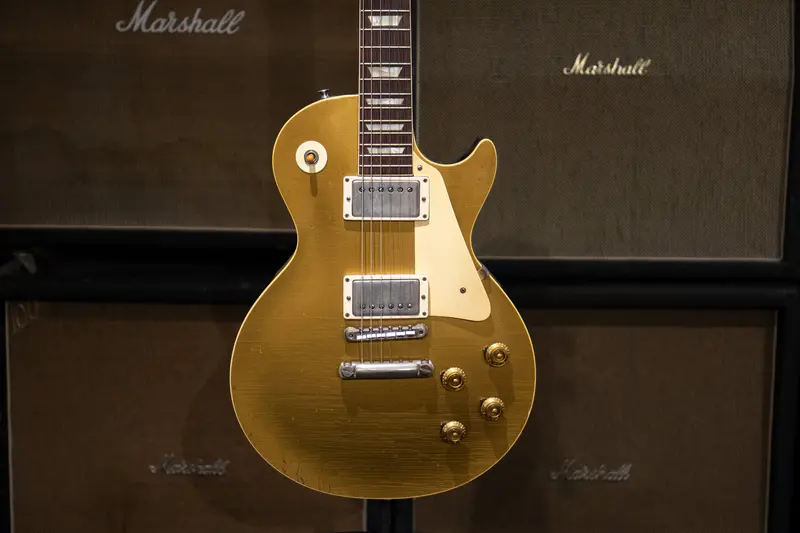 1957 Gibson Les Paul Goldtop Electric Guitar