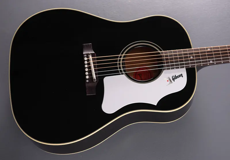 1960s Gibson J-45 Adjustable Saddle Bridge – Ebony Finish