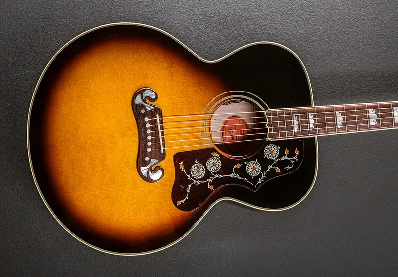 1960s Gibson SJ-200 Reissue – Vintage Sunburst Acoustic Guitar