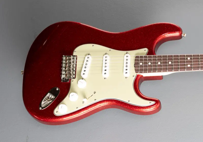 1963 Fender NOS Stratocaster in Red Sparkle Finish