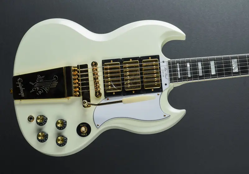 1963 Les Paul SG Custom with Maestro Vibrola – Classic White Finish