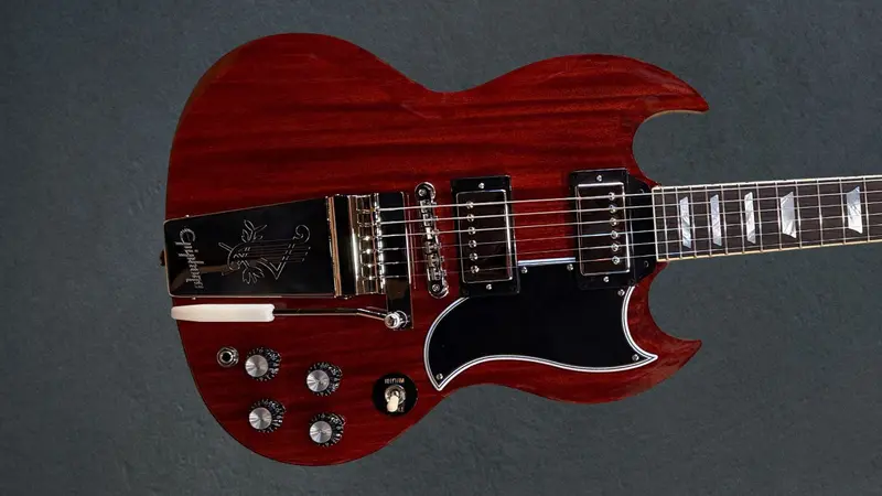 1964 Gibson SG Standard Reissue with Maestro Vibrola – Cherry Red Finish