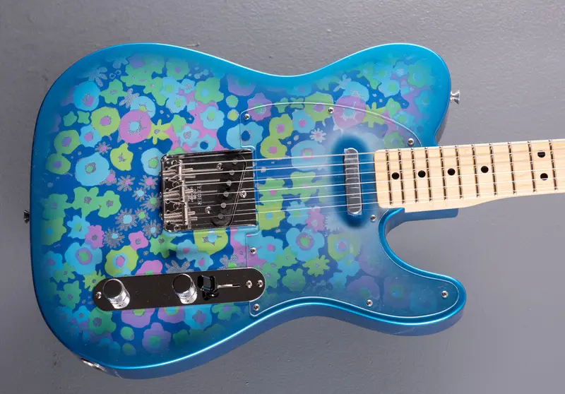 1968 Fender Telecaster NOS Blue Floral Finish