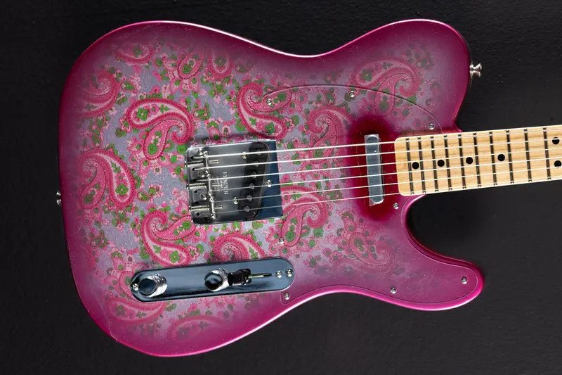 1968 NOS Pink Paisley Telecaster – Unplayed Vintage Reissue