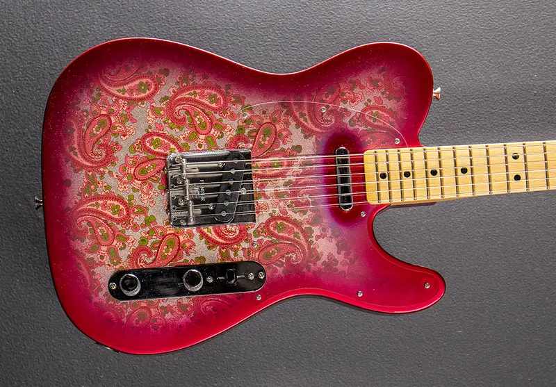1968 NOS Pink Paisley Telecaster – Vintage Custom Relic Model (2024)