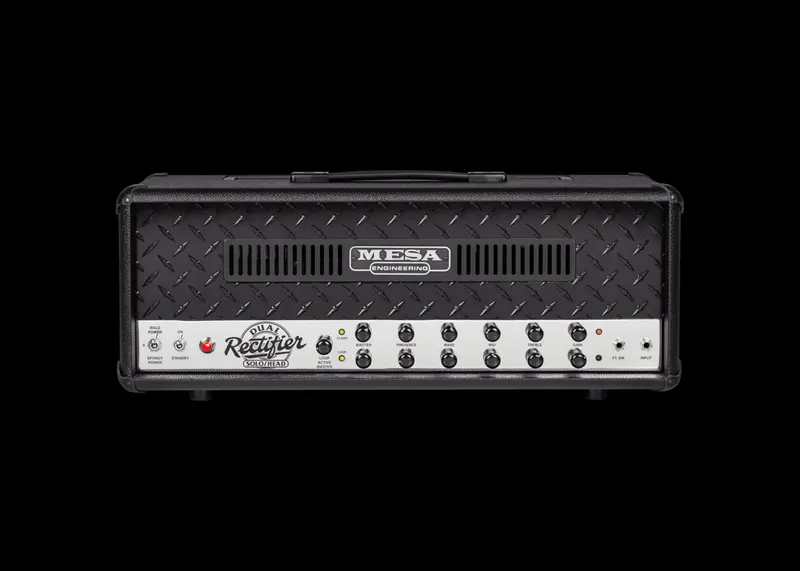 1990s Mesa/Boogie Dual Rectifier Head in Black