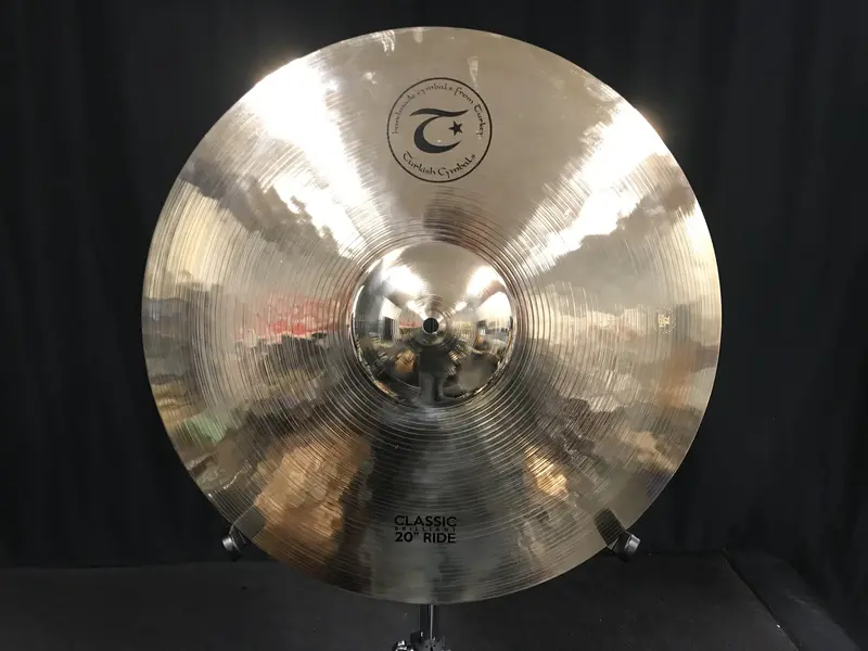 20-Inch Classic Brilliant Ride Cymbal – Warm, Defined Stick Response
