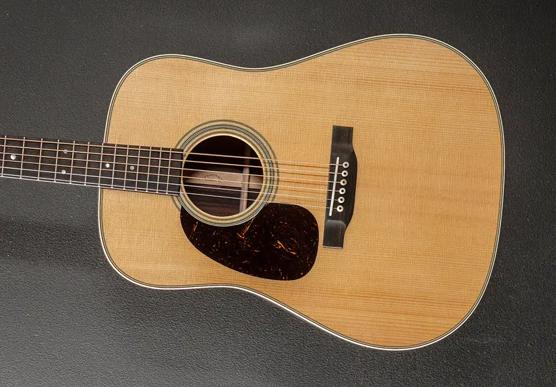 2025 Martin D-28 Left-Handed Acoustic Guitar – Gloss Natural Finish