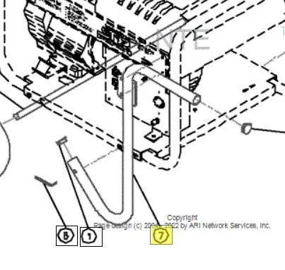 305516 Left-Side Generator Handle for Northstar Equipment