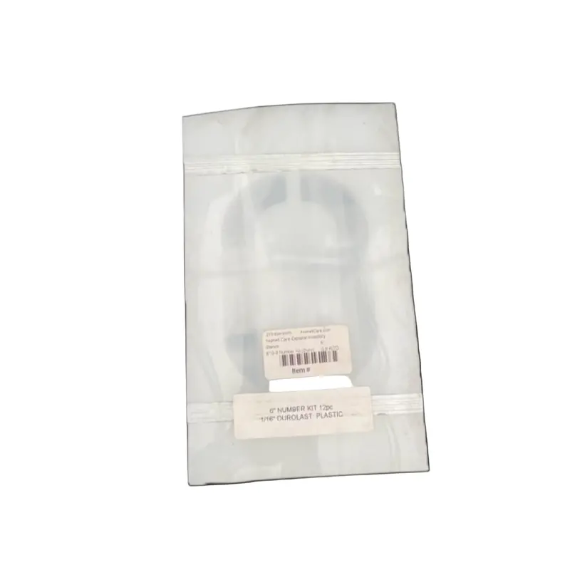 6-Inch Duro Number Stencil Kit (0–9)