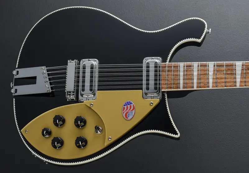 660/12 Semi-Hollow Electric Guitar – Jetglo Finish