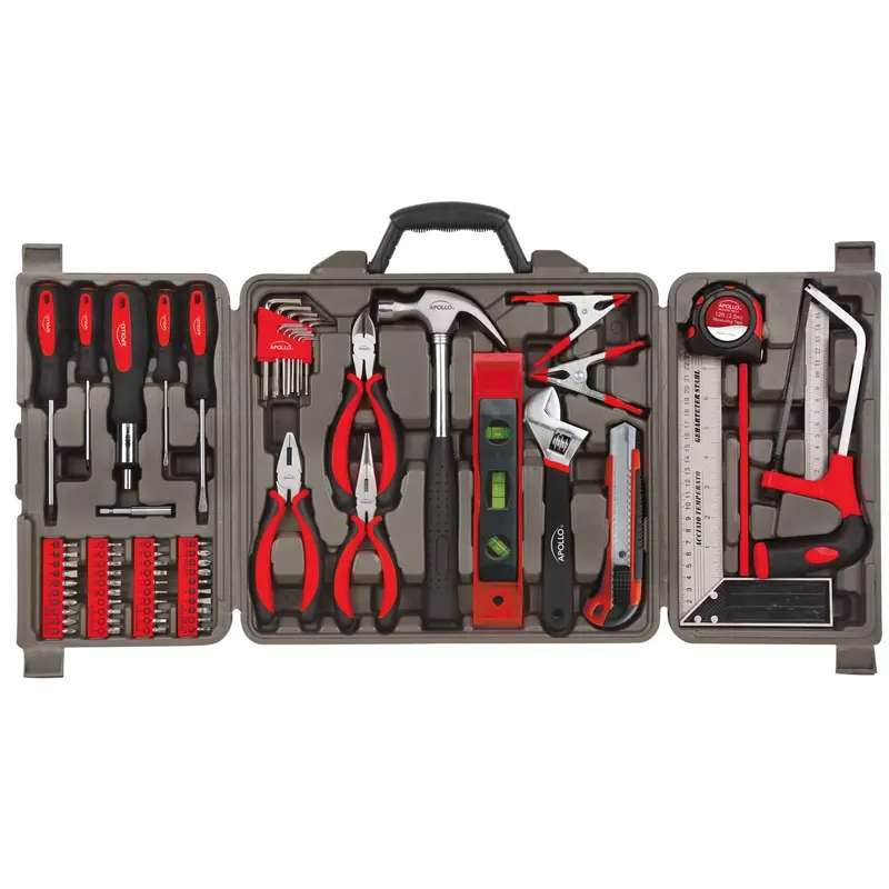 71-Piece Comprehensive Household Tool Kit with Rugged Toolbox – DT0204