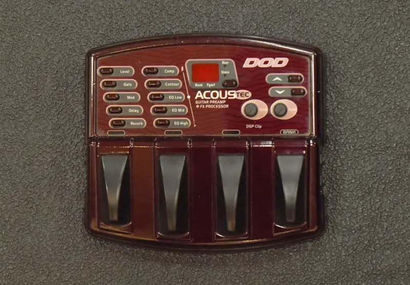 AcousTec Multi-Function Guitar Preamp and Effects Processor – Current Generation