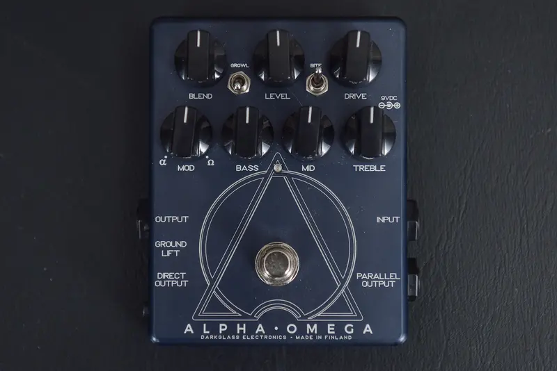 Alpha Omega Dual-Channel Bass Preamp and Overdrive Pedal