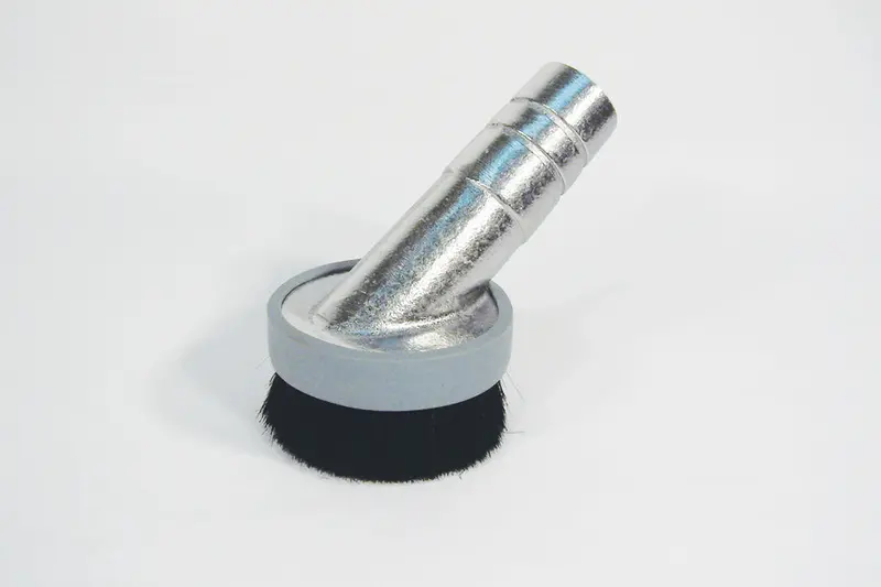 Aluminum Horsehair Dusting Brush – 1.5 x 3 Inch – Industrial Grade
