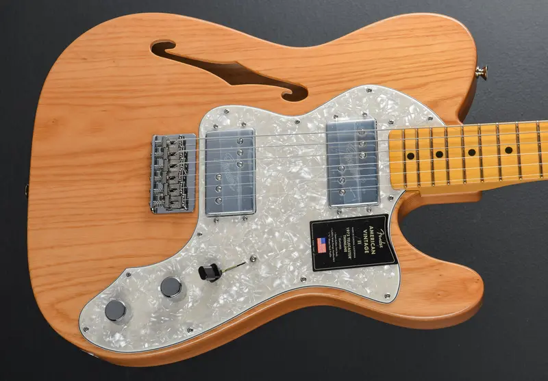 American Vintage II 1972 Telecaster Thinline – Aged Natural