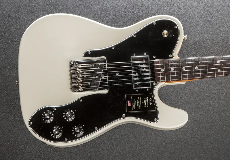 American Vintage II 1977 Telecaster Custom – Olympic White with Rosewood Fingerboard