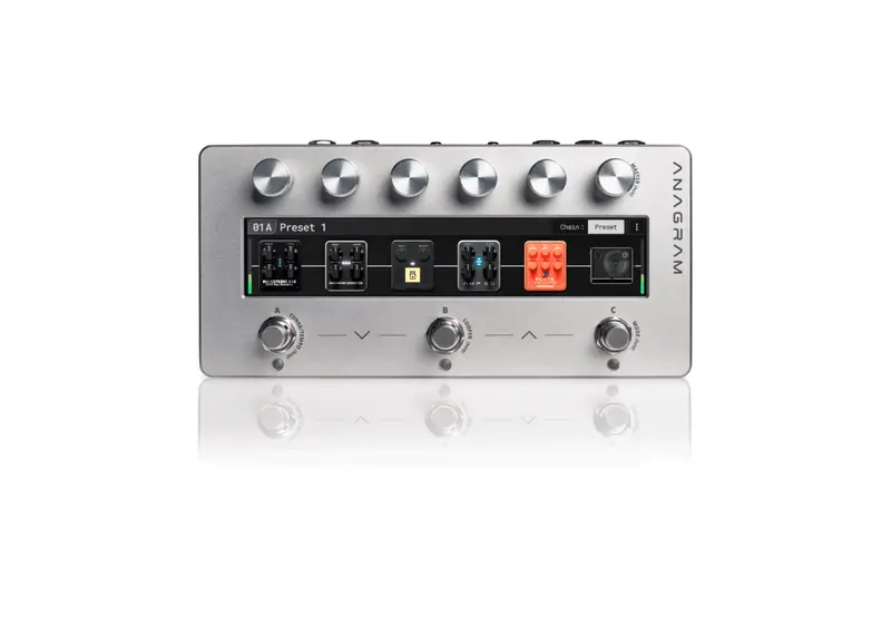 Anagram Bass Multi-Effects Processor for Dynamic Tone Shaping