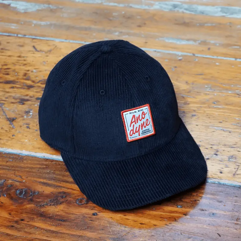 Anodyne Corduroy Bucket Hat – Classic Black
