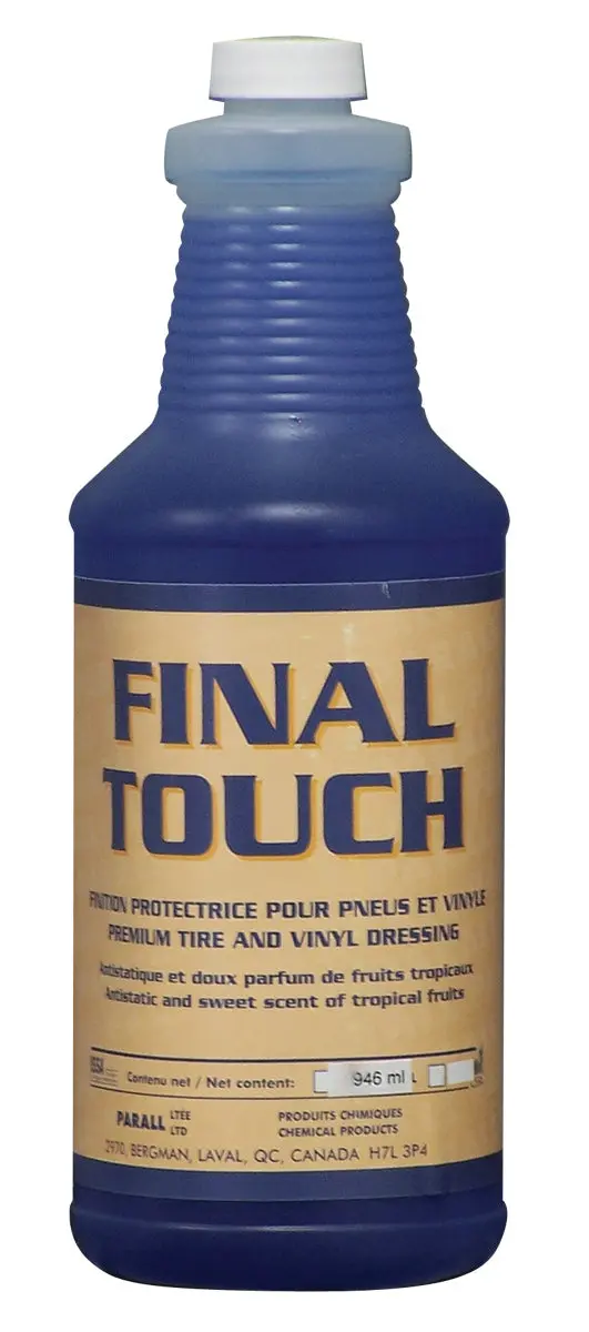Antistatic Tire & Vinyl Protectant – 33.3 oz (946 mL) Final Touch Formula
