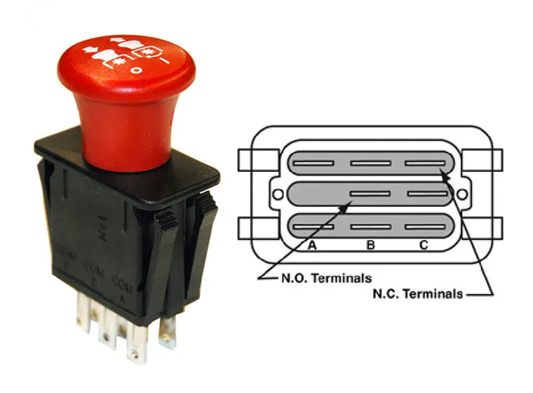 Arkansas OPE PTO Switch – OEM Replacement Model 31-9657