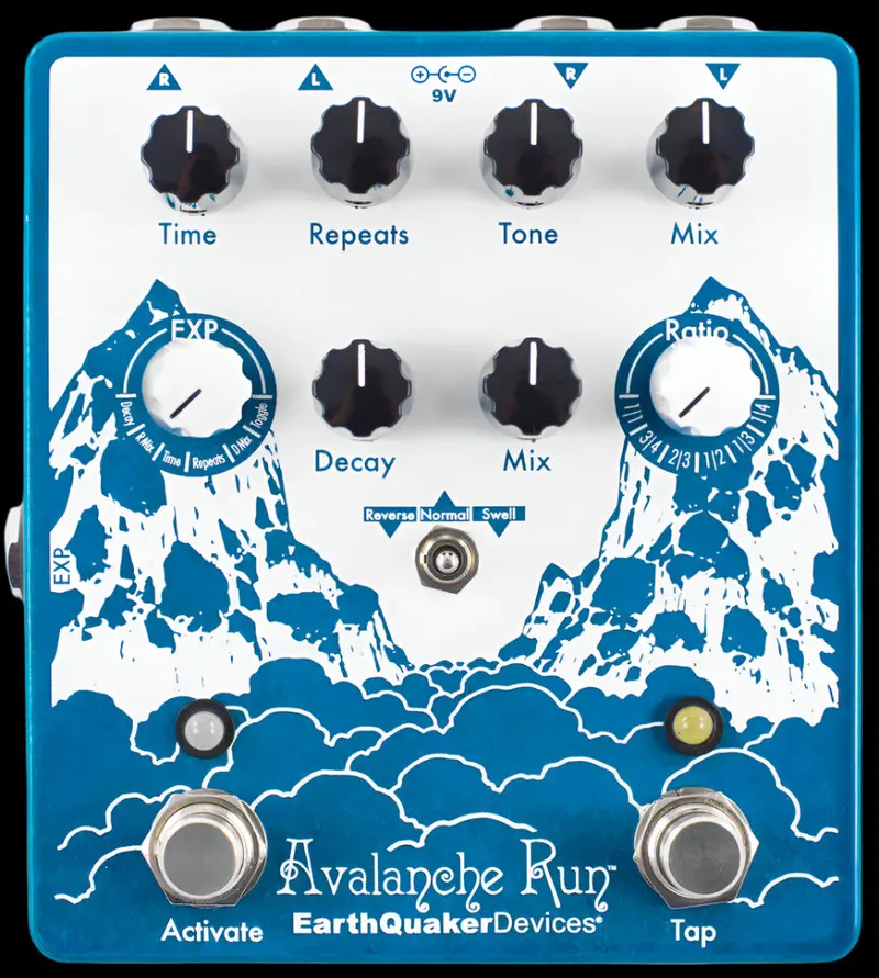 Avalanche Run Stereo Reverb & Delay Pedal