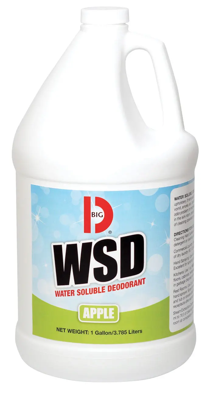 Big D 1656 Apple-Scented Liquid Deodorizer – 1 Gallon (3.7 L)