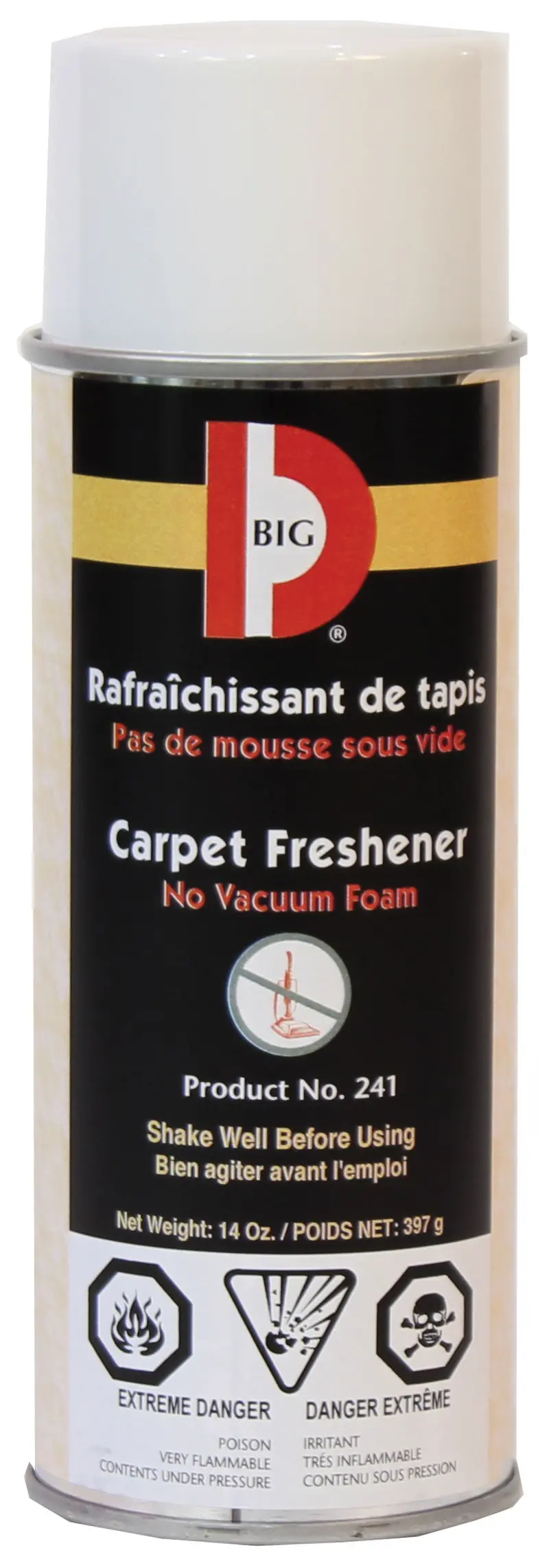 Big D Carpet Freshening Aerosol Spray – 14 oz (397 g)