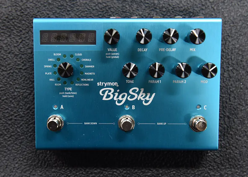 BigSky Reverberator High-End Reverb Pedal – $479