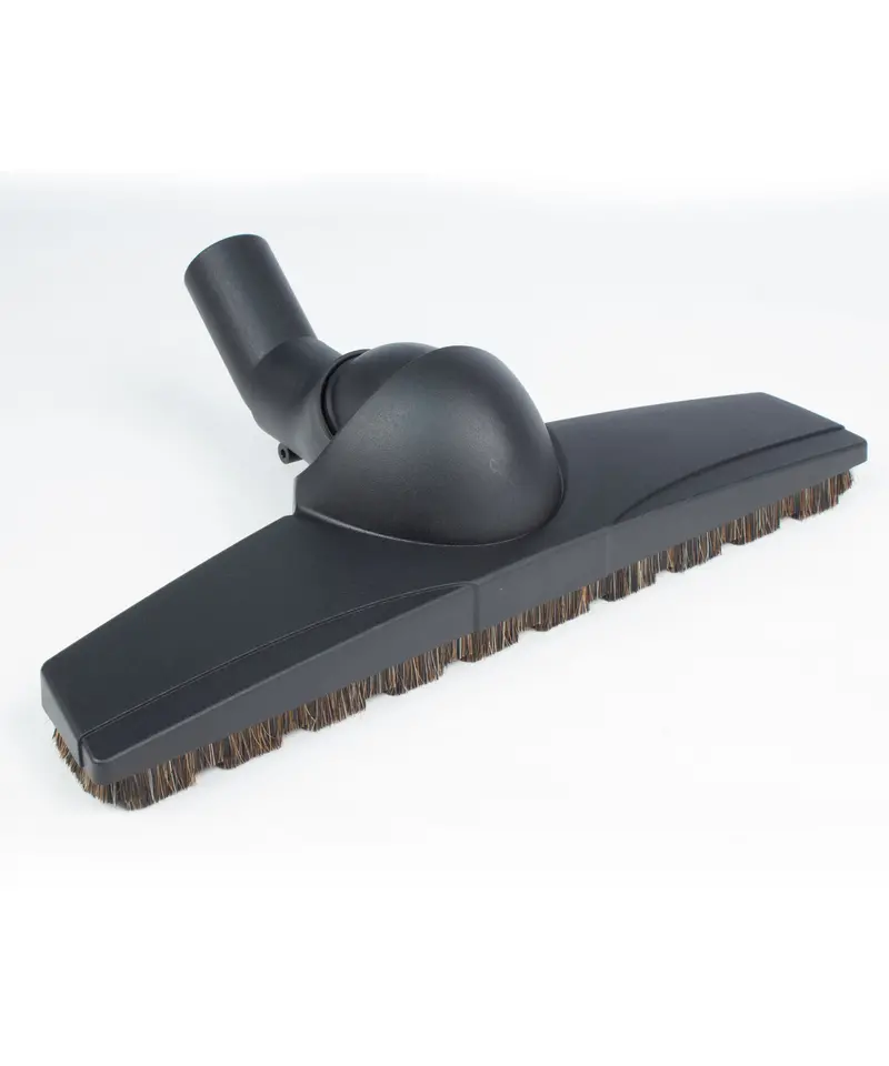 Black Double-Pivot Floor Brush – 1.25-Inch Width, Wessel-Werk Universal Design