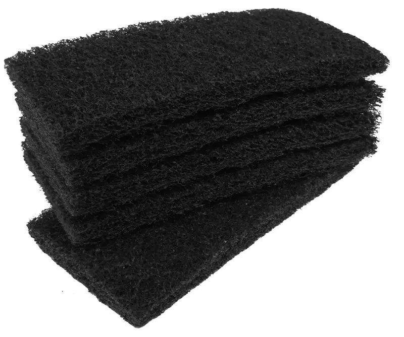 Black Utility Pad – 4″ x 10″ (10.1 x 25.4 cm), Pack of 5