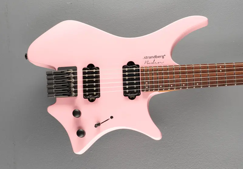 Boden Essential 6-String Electric Guitar – Coral Pink