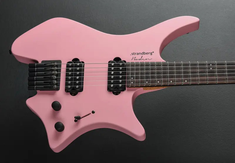 Boden Essential 6-String Guitar in Coral Pink