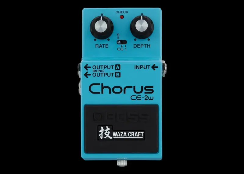 Boss CE-2w Chorus Pedal – Waza Craft Series