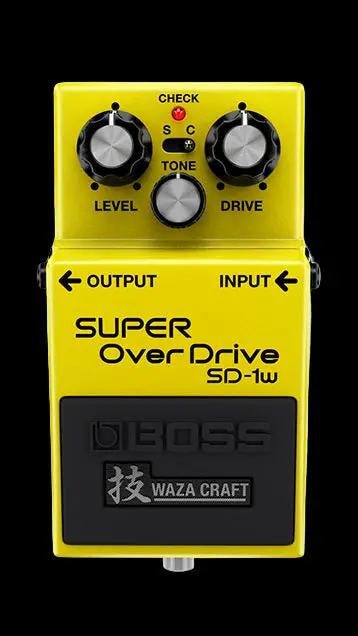BOSS SD-1w Super Overdrive – Waza Craft Edition