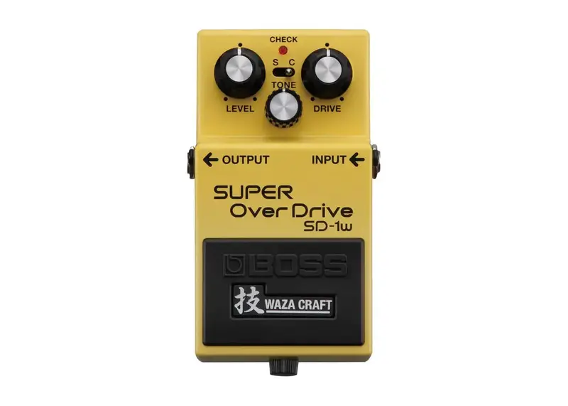 Boss SD-1w Super Overdrive Waza Craft Pedal