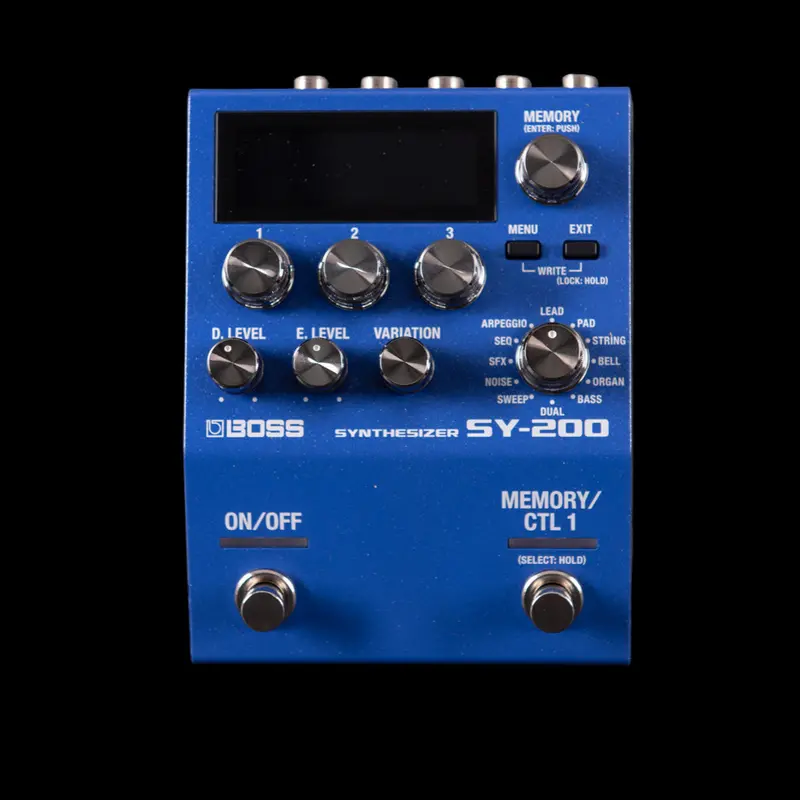 Boss SY-200 Synthesizer Pedal with Multi-Engine Sound Design