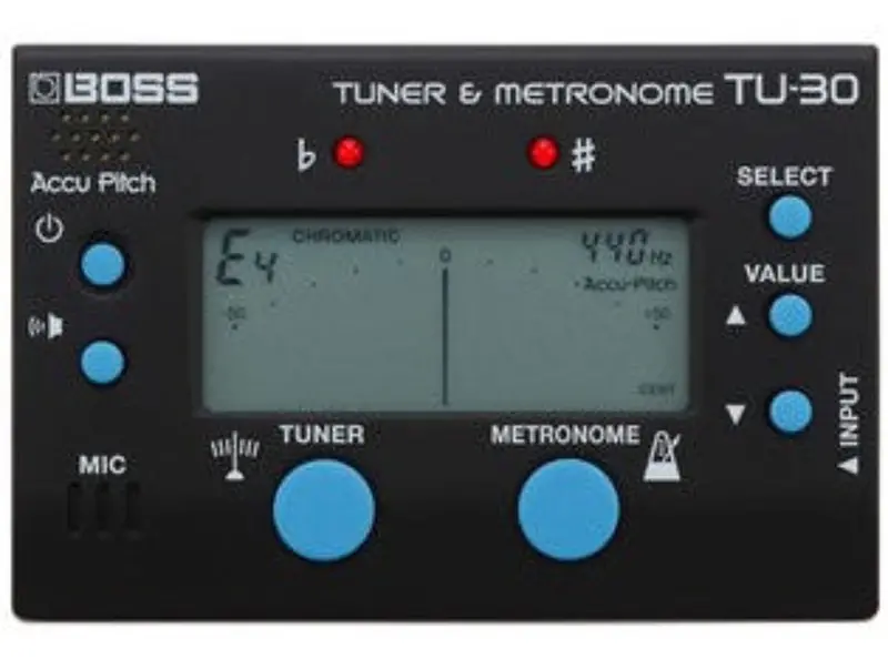 Boss TU-30 Chromatic Tuner and Digital Metronome