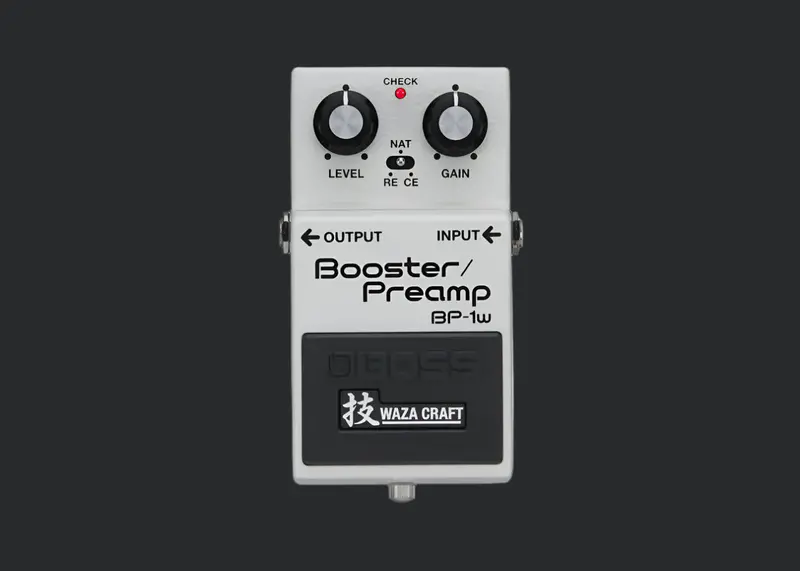 BP-1w Portable Guitar Booster and Preamp Pedal