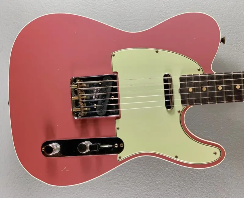Burgundy Mist Metallic Journeyman Relic Tele Custom (1960)