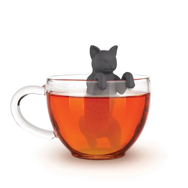 Cat-Shaped Purr Tea Infuser for Loose Leaf