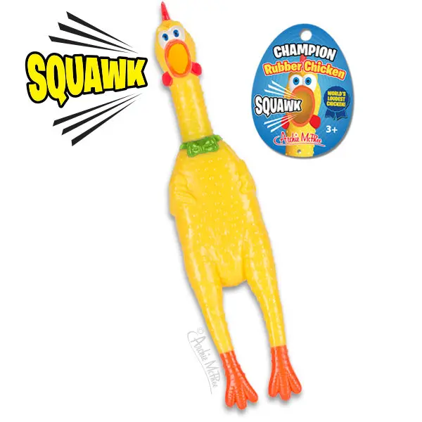 Champion Series Rubber Chicken Toy