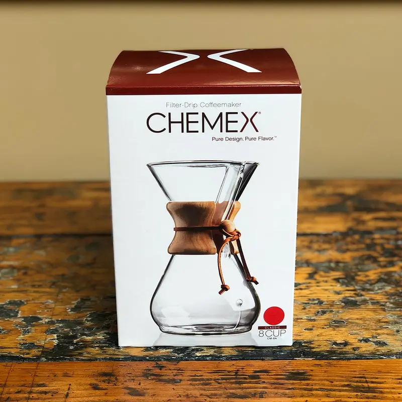 Chemex Classic Series 8-Cup Pour-Over Coffee Maker